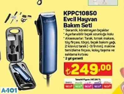 EVCİL HAYVAN BAKIM SETİ EVCİL HAYVAN BAKIM SETİ